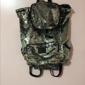 Victoria’s Secret PINK Bling Sequin Canvas Backpack